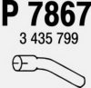 FENNO P7867 Exhaust Pipe